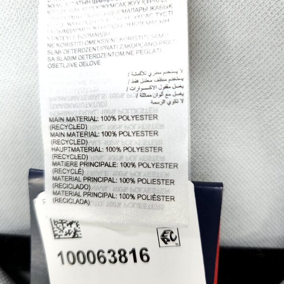 Reebok Men’s Large Long Sleeve Pullover Quarter Zip Training Sweatshirt Gray - Picture 11 of 13